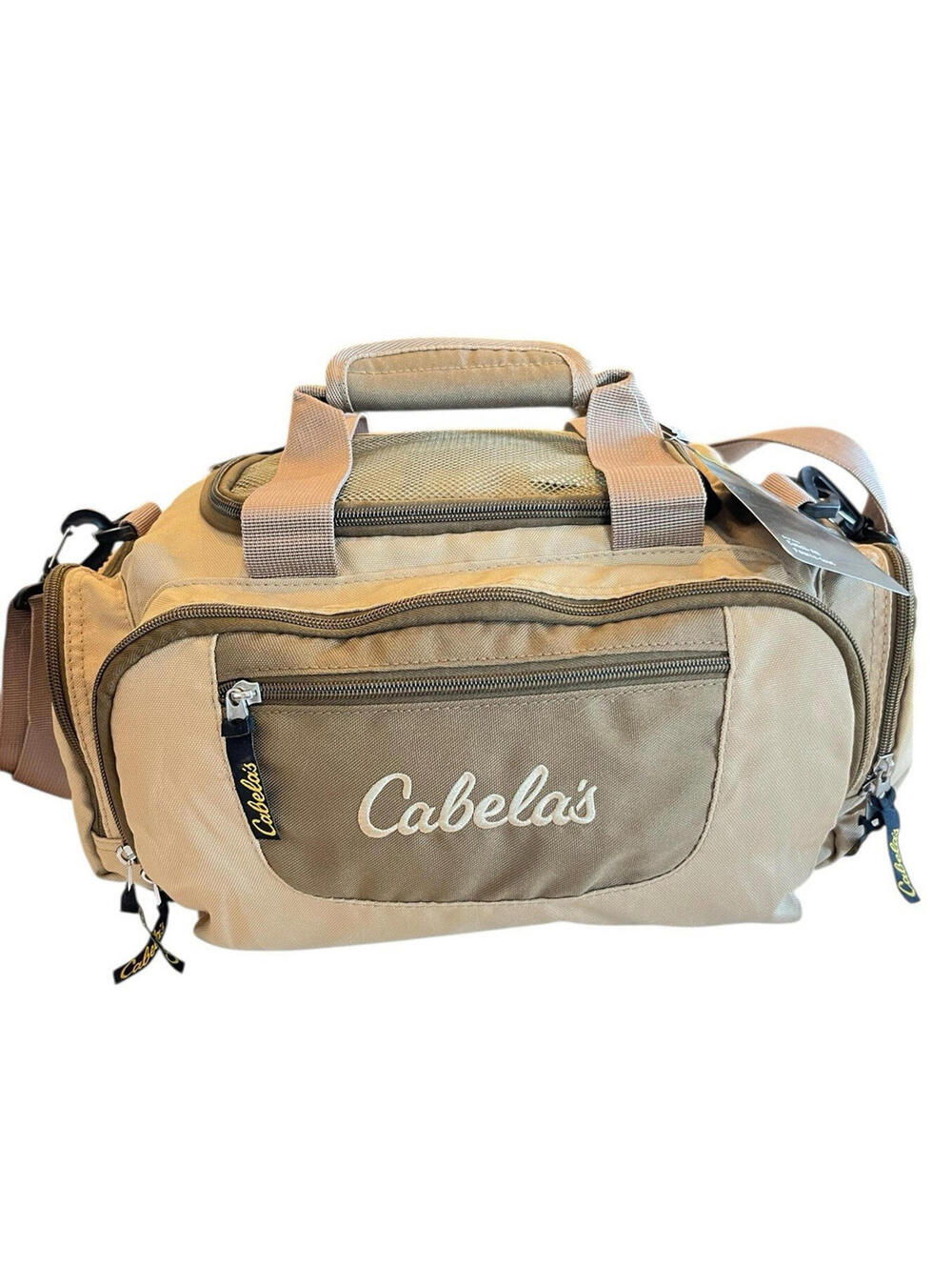 Cabela's catch all gear bag Birsppy NEW with Tags Tan Catch All Gear Bag 2769.18